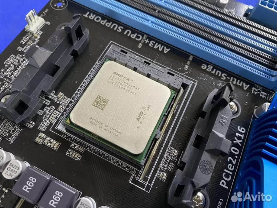 Процессор AMD FX 4300, AM3+, 3.8GHz, 4/4