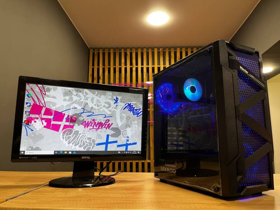 Игровой ПК Ryzen 5 5500, RX 5700, 16Gb, m.2 512Gb