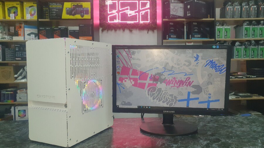 Игровой ПК Xeon 2630v4, GTX 1630, 16Gb, SSD 480Gb