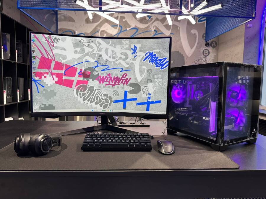 Игровой ПК Ryzen 7 7800X3D +RTX 5070Ti 16Gb +32Gb DDR5