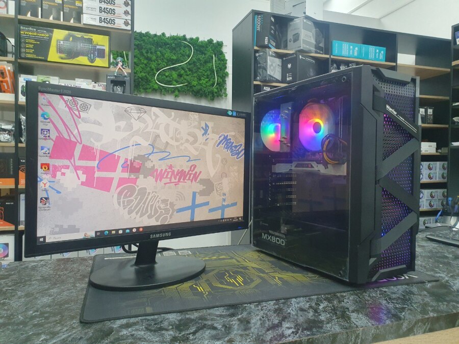 Игровой ПК Ryzen 5 5500/GTX 1080Ti 11Gb/16-32Gb/m.2 512Gb