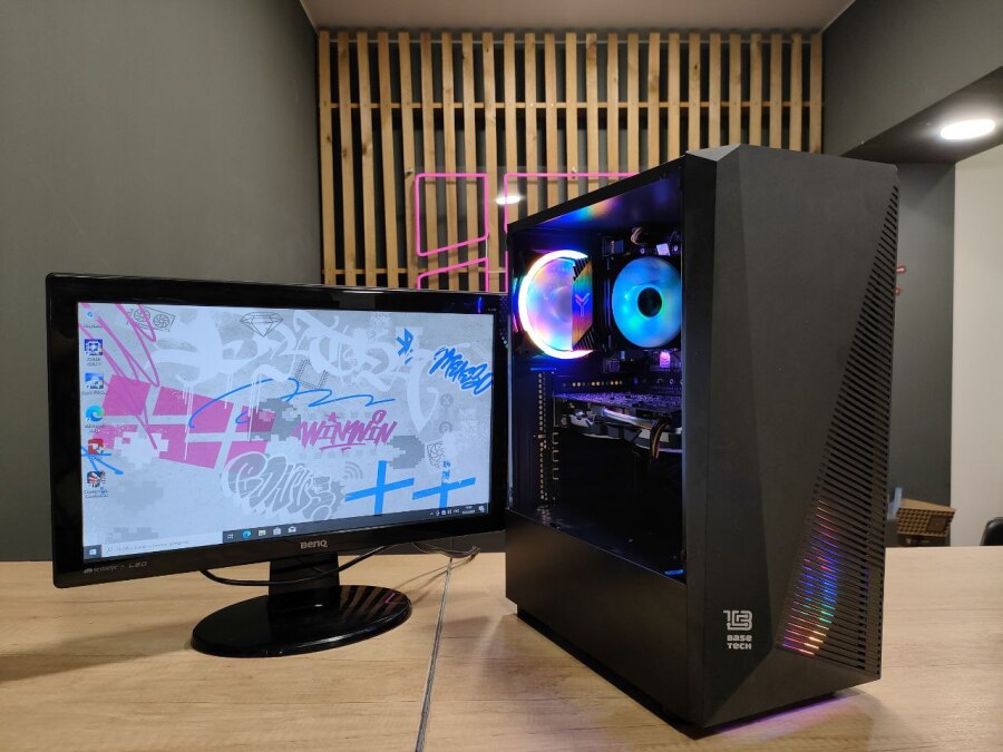 Игровой ПК Ryzen 5 1600/ RX 570/ 16Gb/ SSD 480Gb