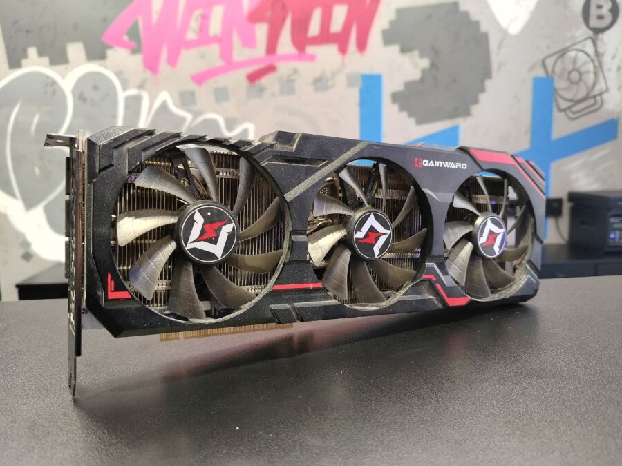 RTX 3070 8Gb Gainward Видеокарта  8pin