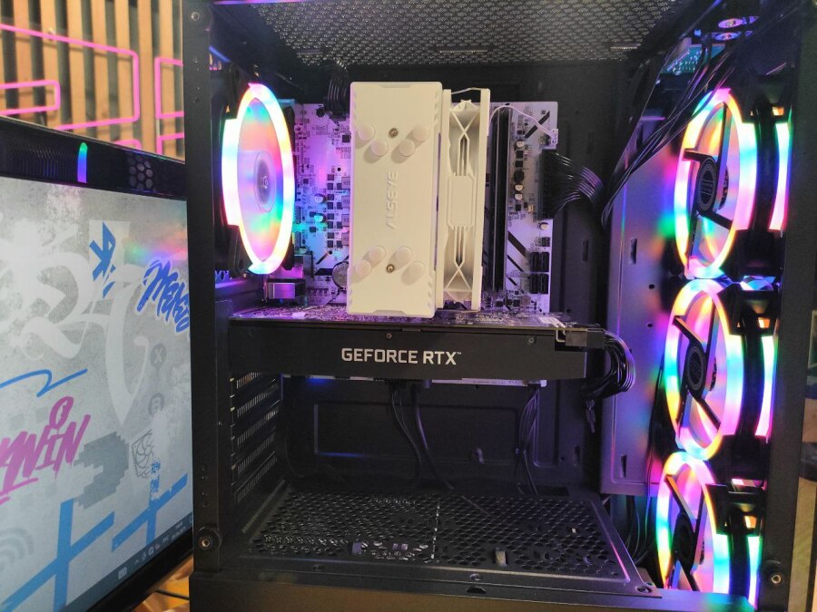 Игровой ПК Ryzen 7 5700G, 2060s, 32Gb, SSD m.2 1Tb