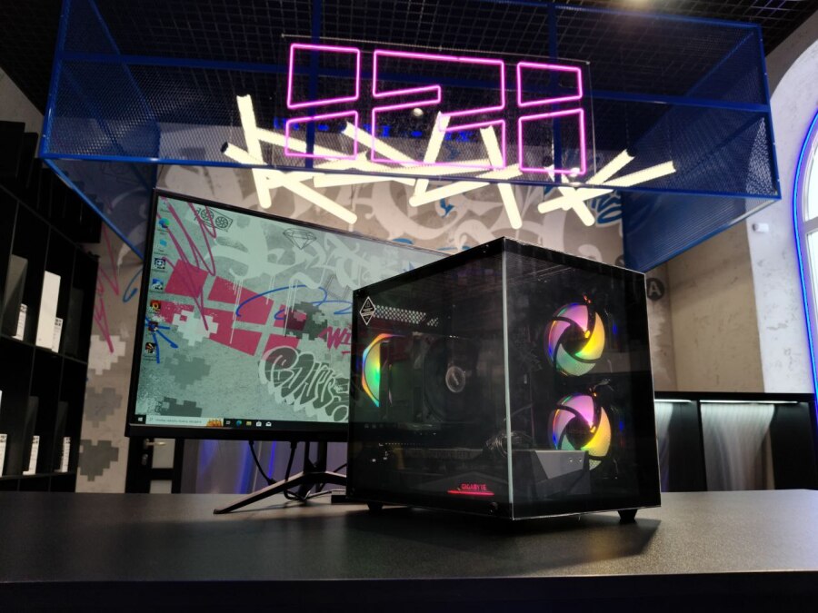 Игровой ПК Ryzen5 7500F, RTX3080, 32DDR5, SSD 1TB