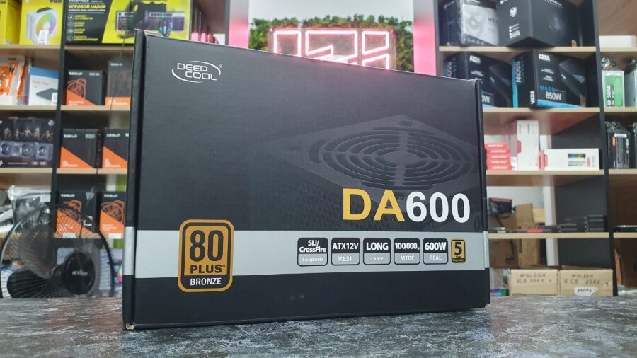 Блок питания DeepCool 600W DA600 80+