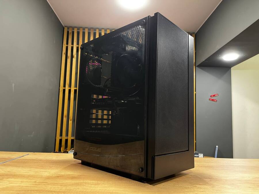 Игровой ПК Ryzen 5 5500, RX 6600, 16Gb, SSD 480+256Gb