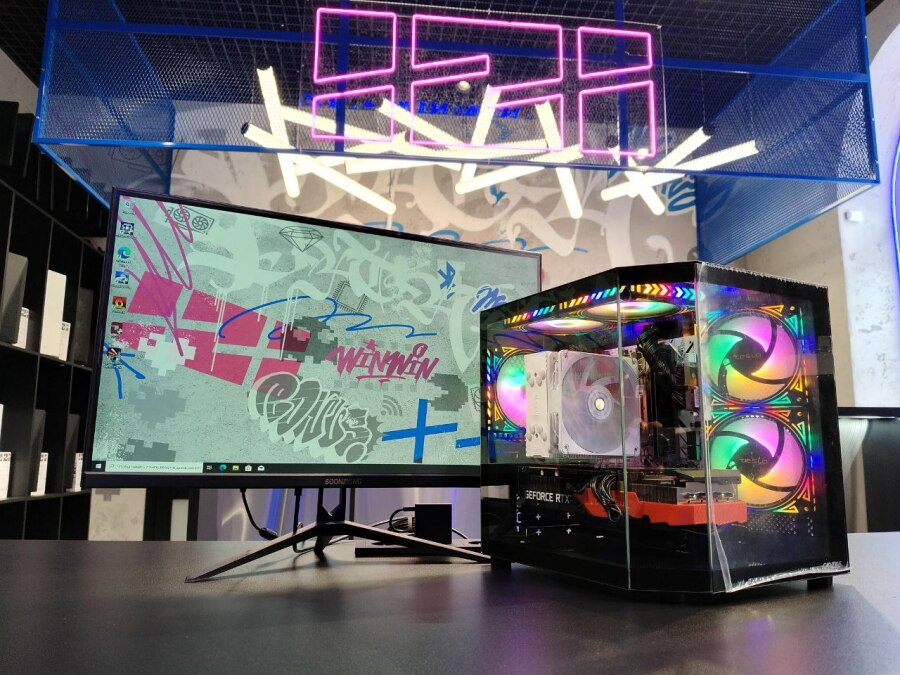 Игровой ПК Ryzen 7 5700X, RTX 3070, 32Gb + SSD 1Tb